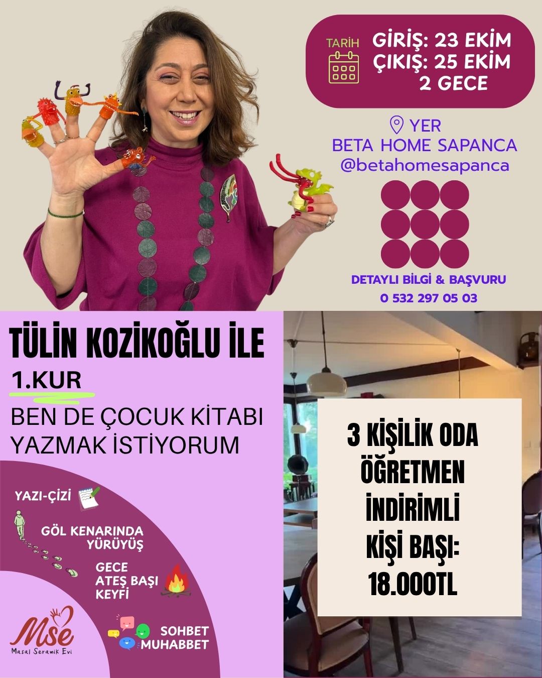 Ben de Çocuk Kitabı Yazmak İstiyorum EKİM YÜZYÜZE