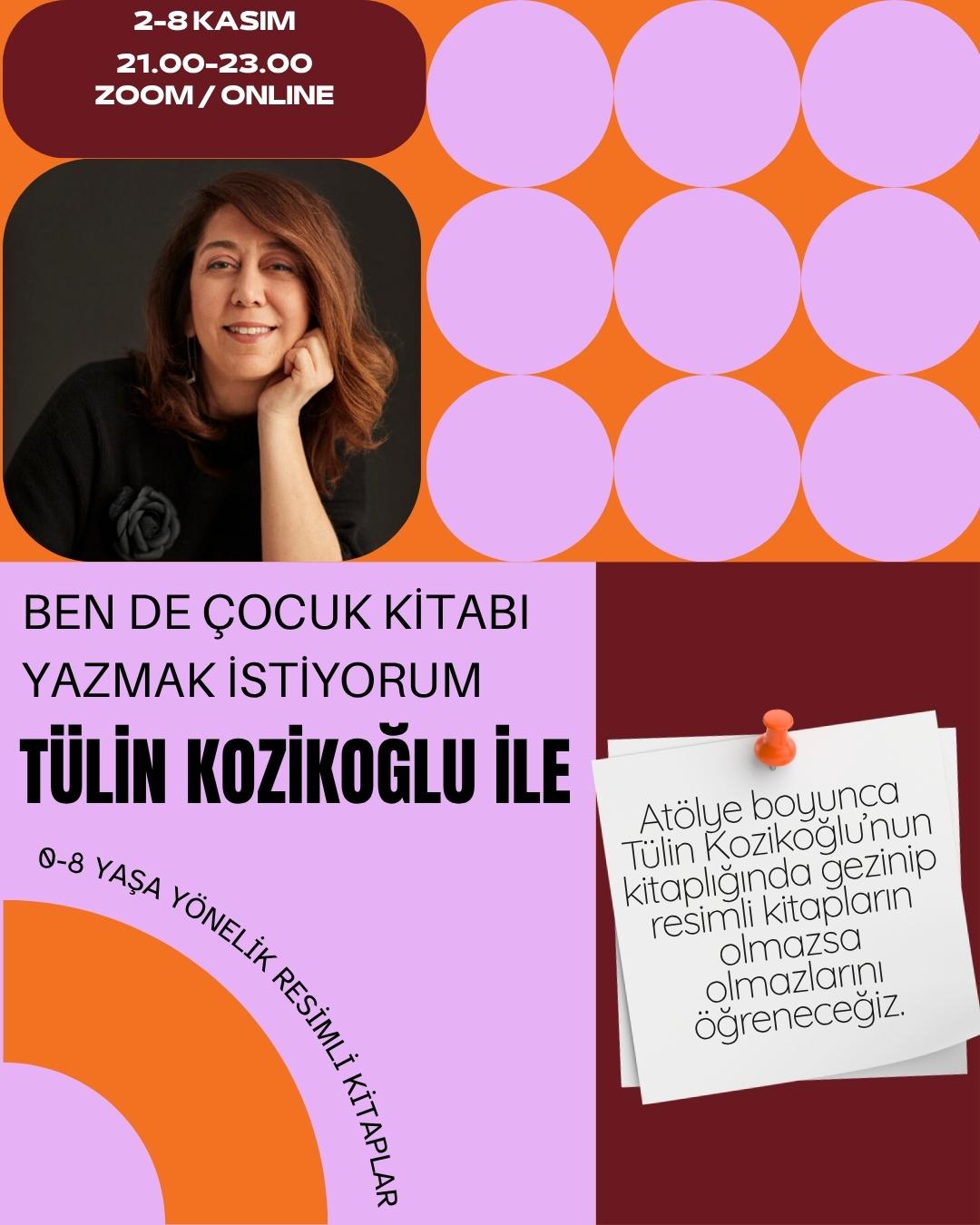 Ben de Çocuk Kitabı Yazmak İstiyorum Kasım 2026