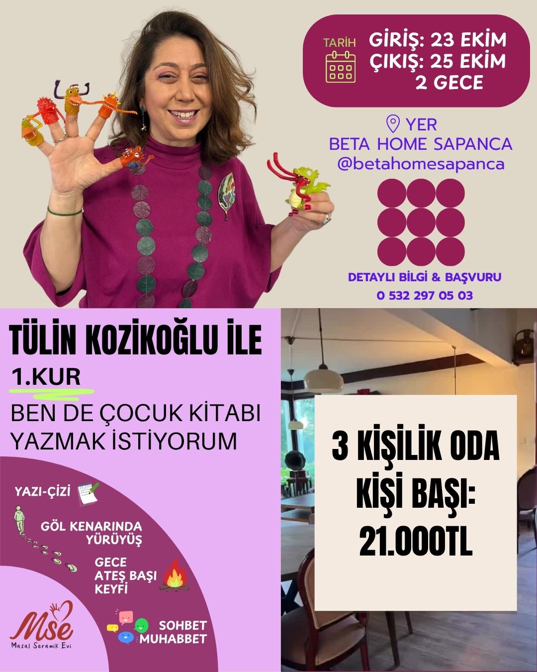 Ben de Çocuk Kitabı Yazmak İstiyorum Yüzyüze