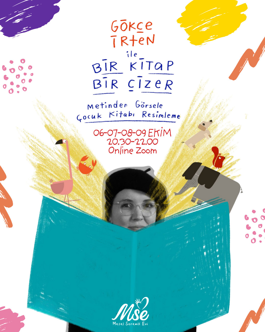 Bir Kitap Bir Çizer: Metinden Görsele Çocuk Kitabı Resimleme Atölyesi