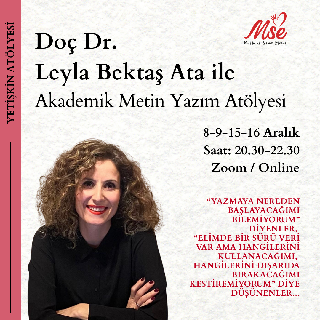 Akademik Metin Yazım Atölyesi