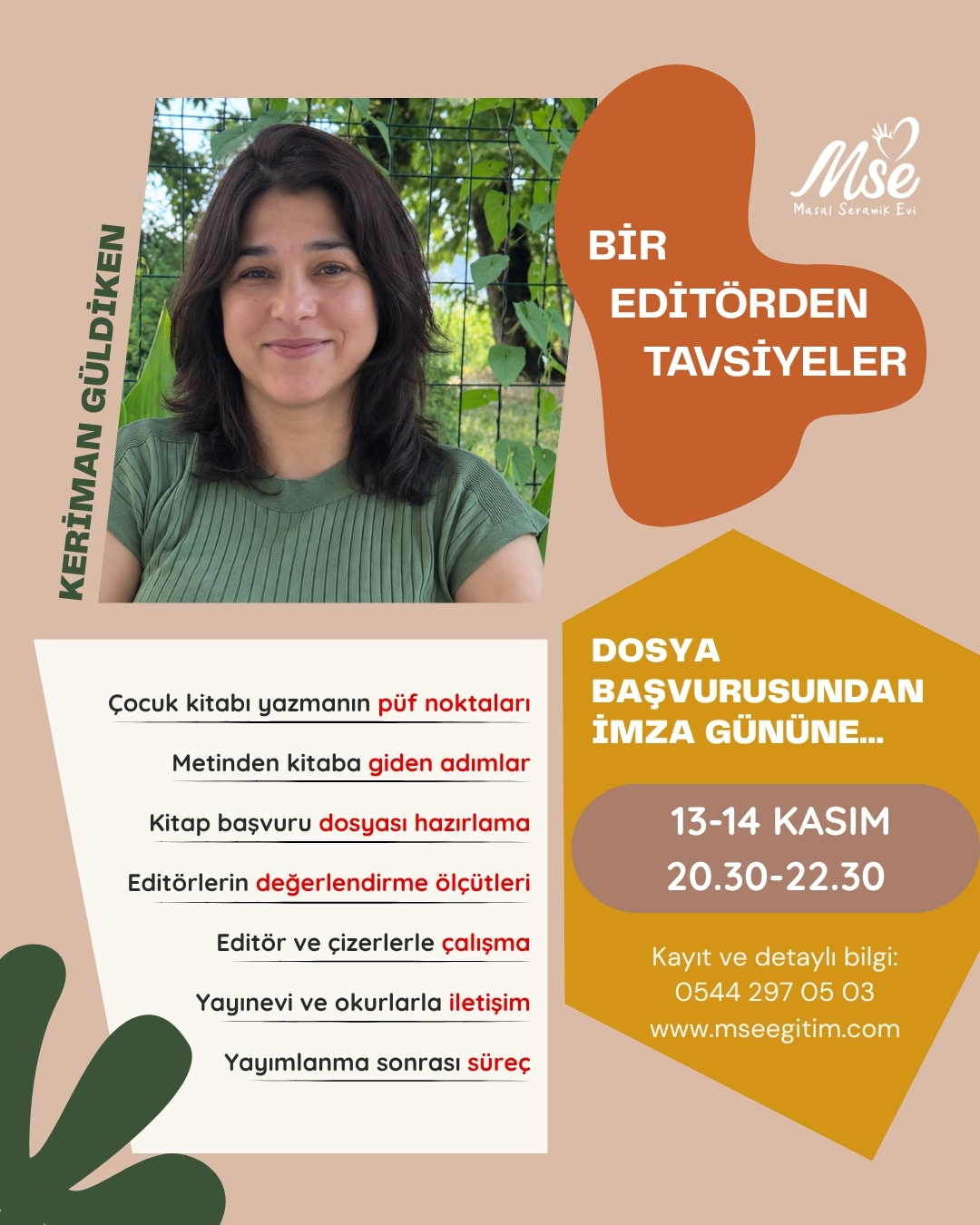 Dosya Başvurusundan İmza Gününe… Bir Editörden Tavsiyeler