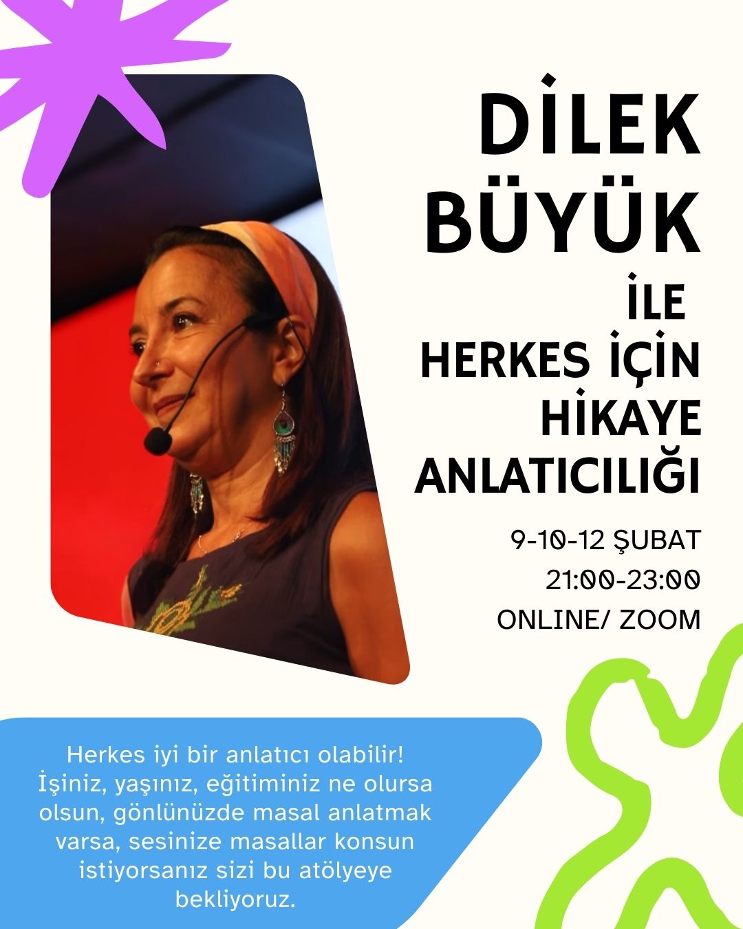 Herkes İçin Hikaye Anlatıcılığı-Şubat