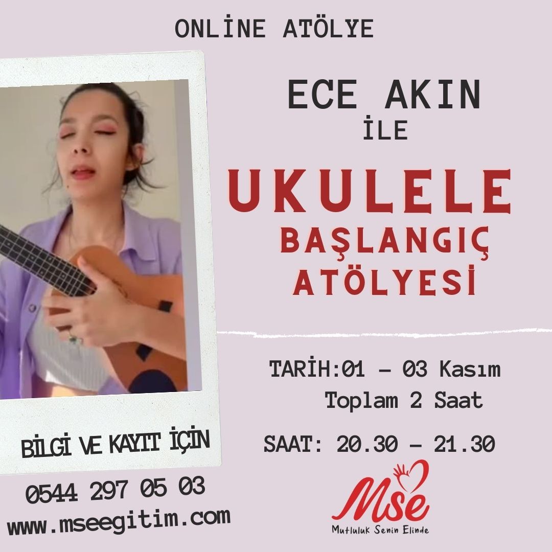 Ukulele Eğitimi Kasım Ayı