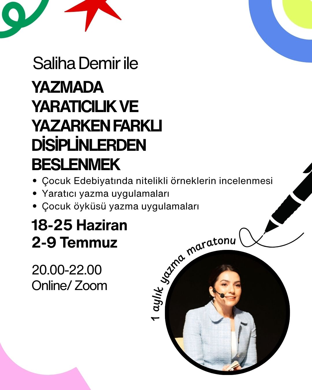 YAZMADA YARATICILIK VE YAZARKEN FARKLI DİSİPLİNLERDEN BESLENMEK